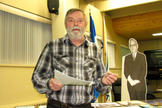 Un invité particulier à la Société historique