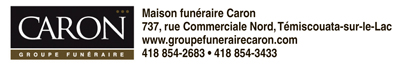 Logo deMaison funéraire Caron – Témiscouata