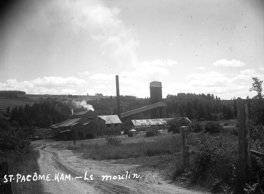 Les moulins à scie, un moteur économique d’importance