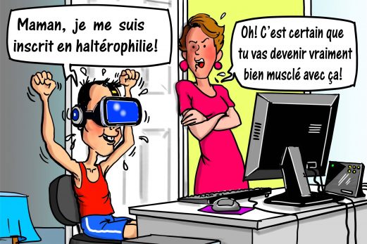 Dans la mire de Métyvié… les cours d’éducation physique en ligne!